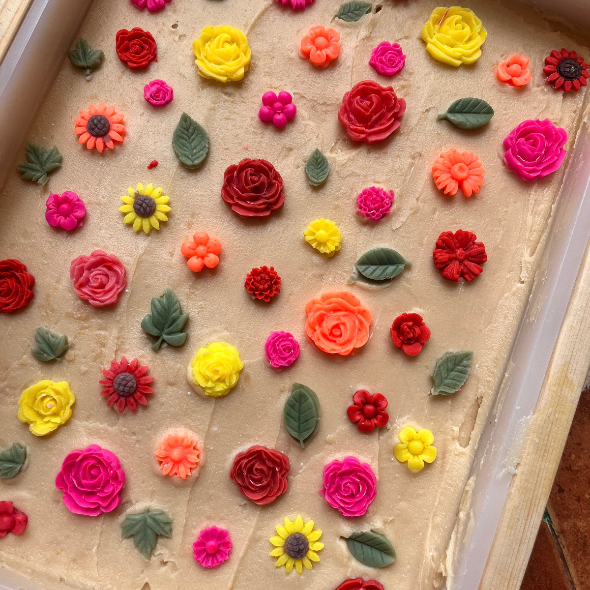 Petal Pop: Almond Milk Soaps with Neroli & Floral Embeds - Pack of 2
