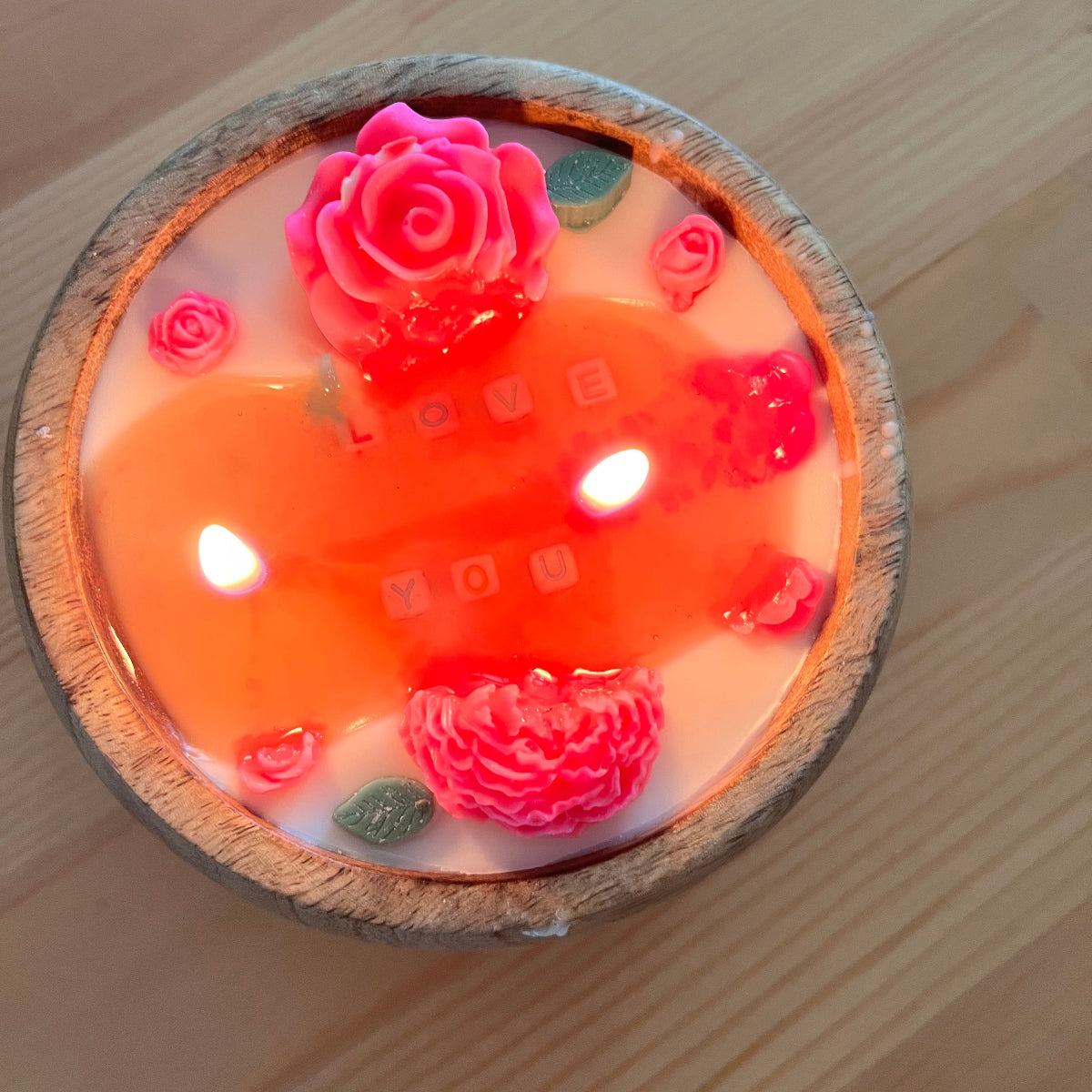 Message Candles for Birthday, Valentines Day and More