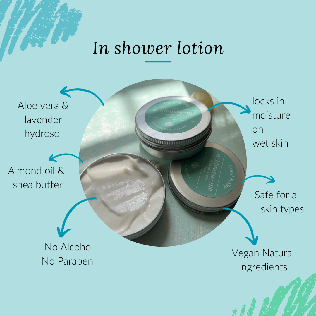 In Shower Lotion with Aloe Vera & Shea Butter