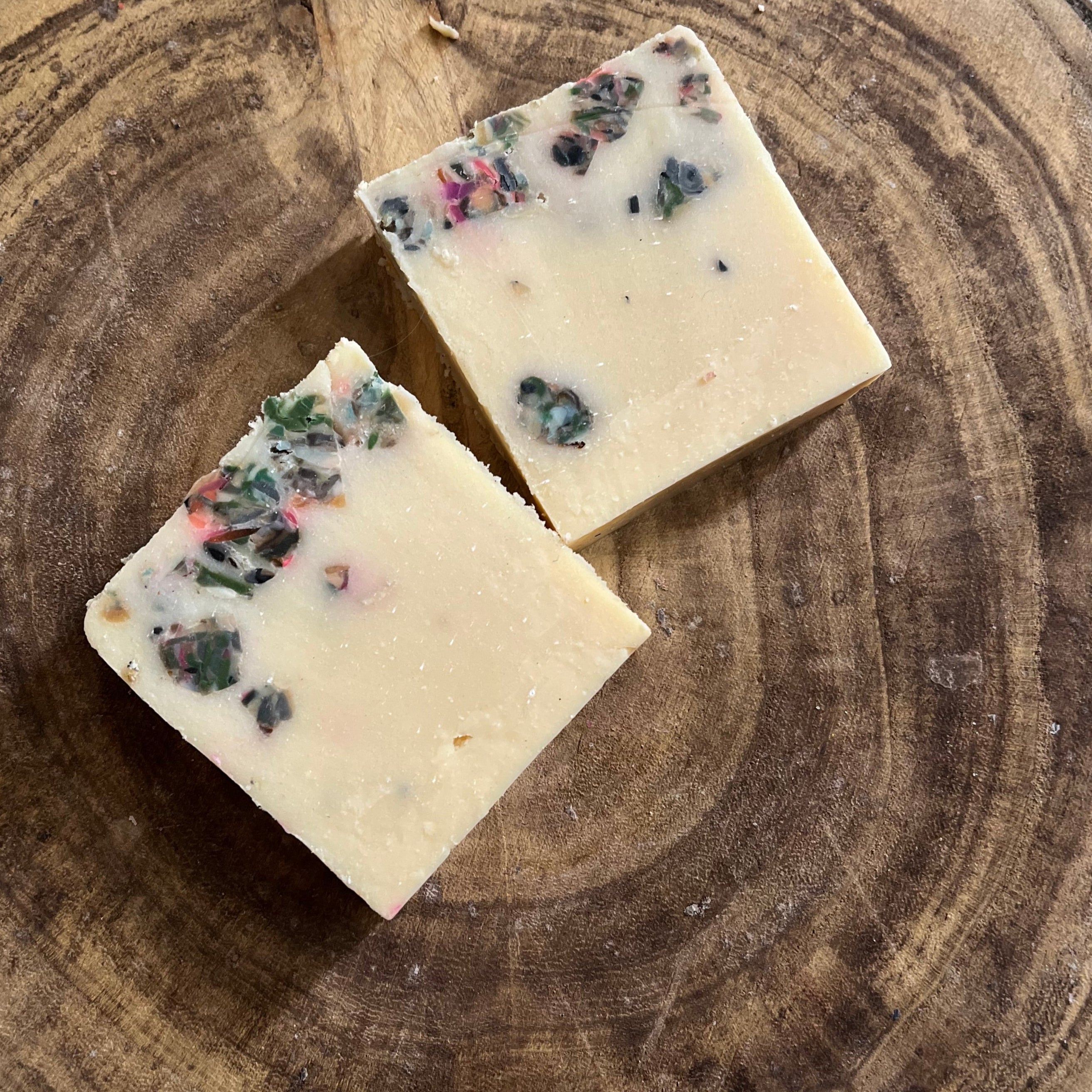 Soap of Hope – Handmade Terrazzo Cold Process Soap with Nourishing Oils & Earthy Fragrance- Pack of 2