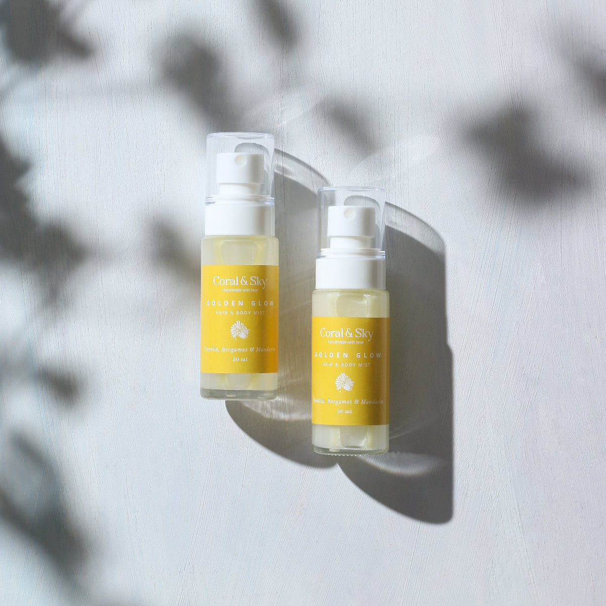 Hair & Body Mist Alcohol Free Hair & Skin Loving Ingredients -Vanilla, Bergamot & Mandarin